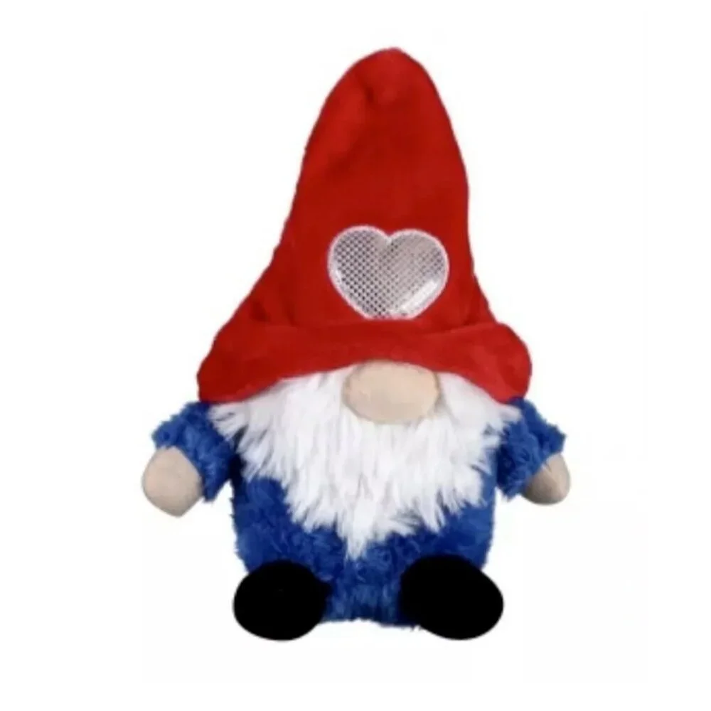 Gnome Stuffed Animal Mini Dog Toy Plush Valentines Love Emergency‎ Responders